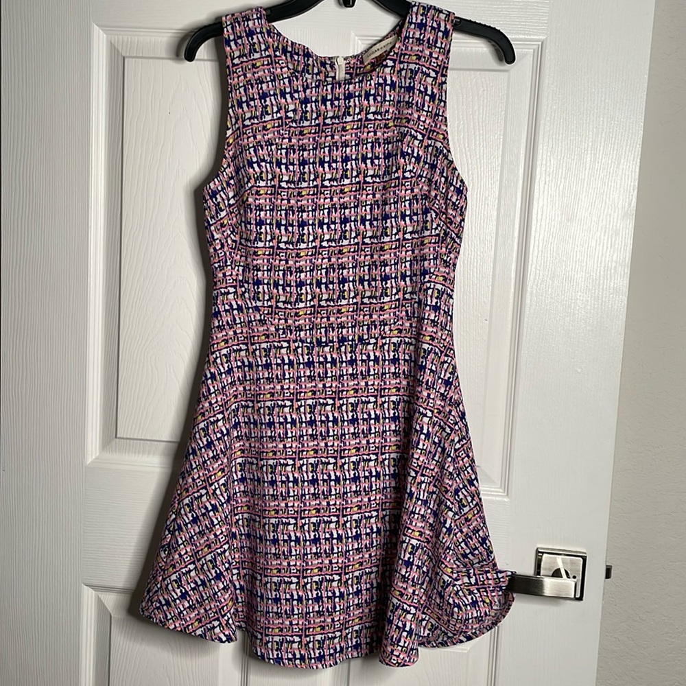 Sugar lips multi color tank mini dress